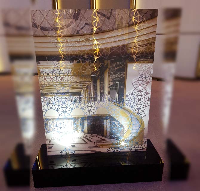 Fancy Decorative Screen Display